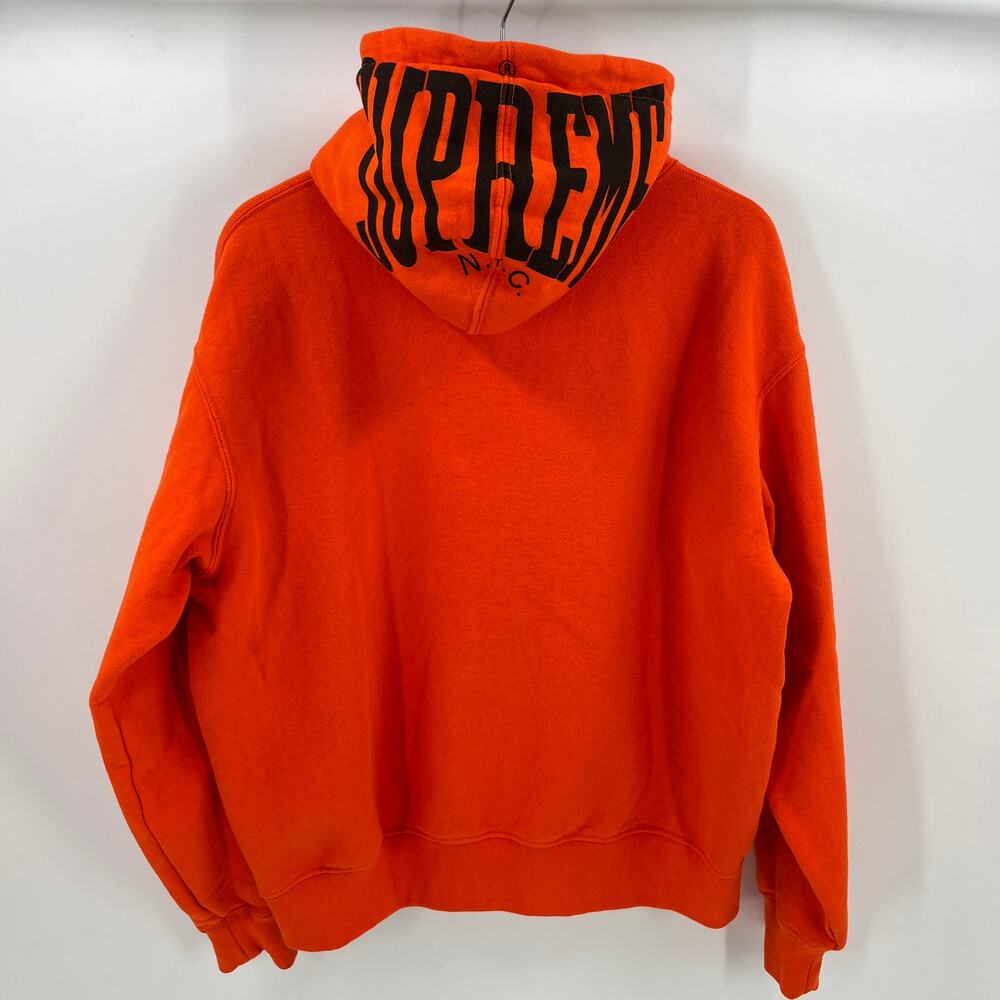 SS24 2024 Supreme NYC Warm Up Everlast Hooded Sweatshirt Hoodie in Orange M